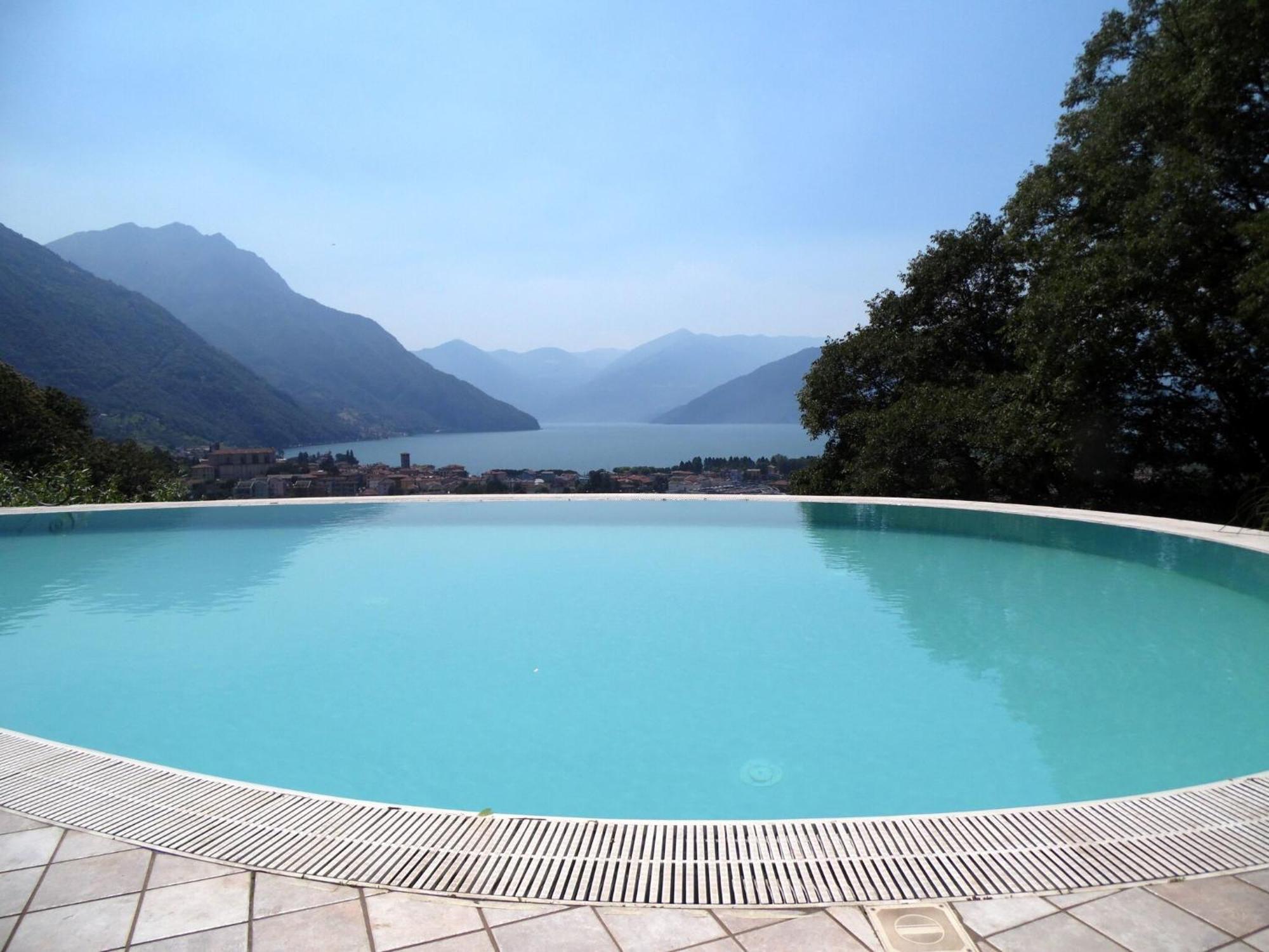 Villa In Pisogne With Pool Garden And Lake View Exterior photo